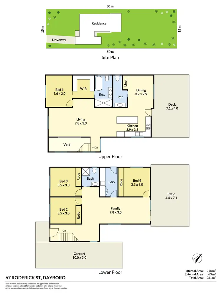 Floorplan of Homely house listing, 67 Roderick Street, Dayboro QLD 4521