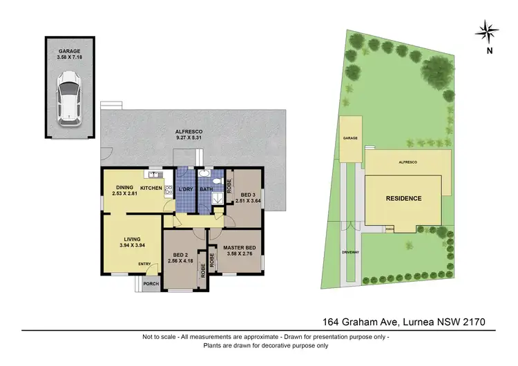 Floorplan of Homely house listing, 164 Graham Avenue, Lurnea NSW 2170