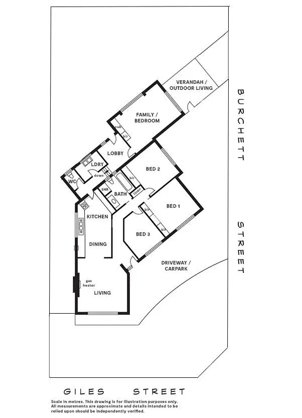 Floorplan of Homely house listing, 25 Giles Street, Magill SA 5072
