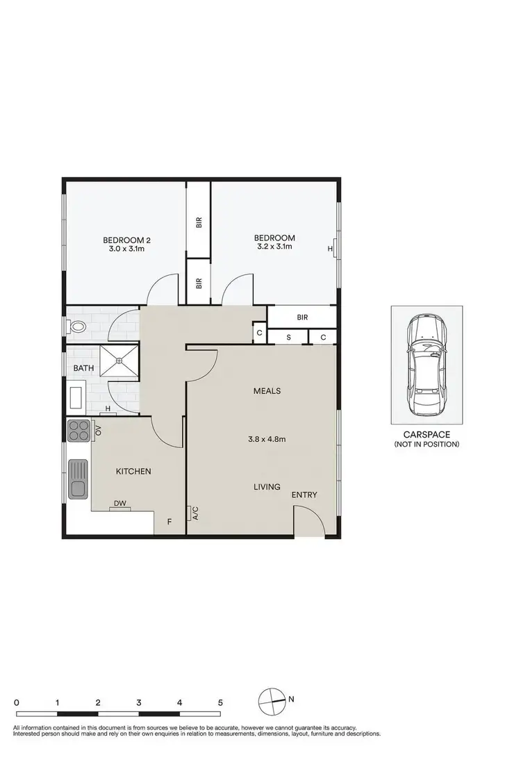 Floorplan of Homely apartment listing, 2/51 Murphy Street, South Yarra VIC 3141