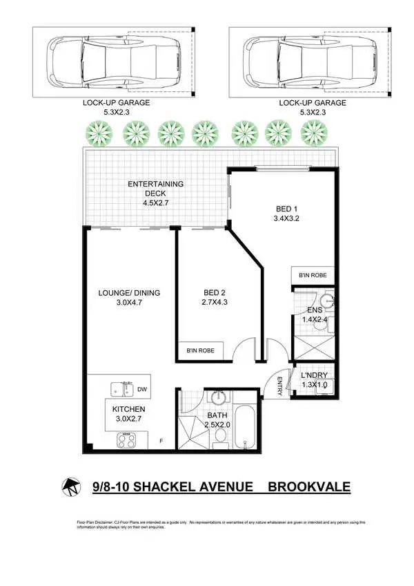 Floorplan of Homely unit listing, 9/8-10 Shackel Avenue, Brookvale NSW 2100