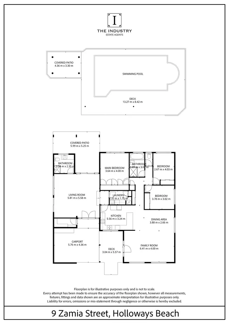 Floorplan of Homely house listing, 9 Zamia Street, Holloways Beach QLD 4878