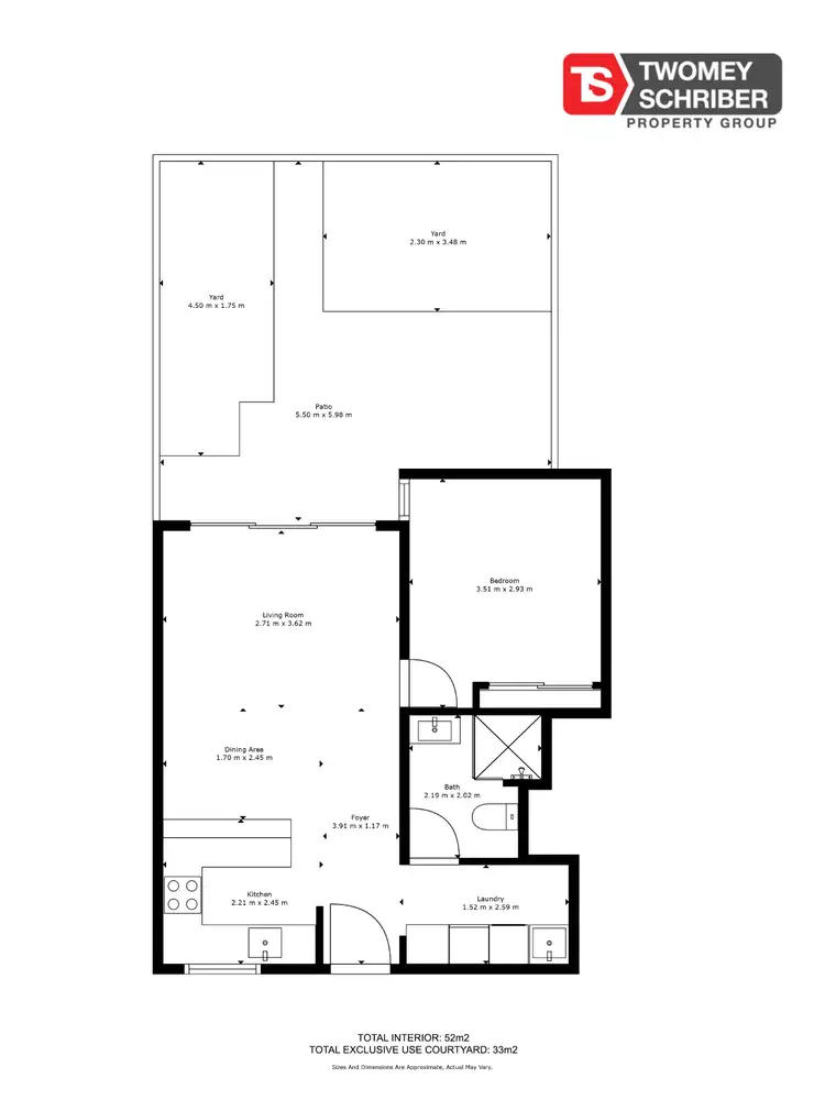 Floorplan of Homely unit listing, 313/175 Lake Street, Cairns City QLD 4870
