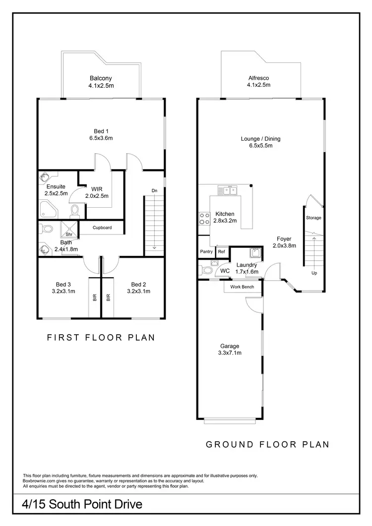 Floorplan of Homely house listing, 4/15 South Point Drive, Port Lincoln SA 5606