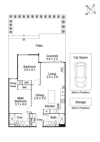 Floorplan of Homely apartment listing, G07/1193 Nepean Highway, Highett VIC 3190