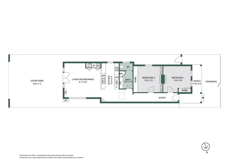 Floorplan of Homely house listing, 9 Alfred Street, Richmond VIC 3121