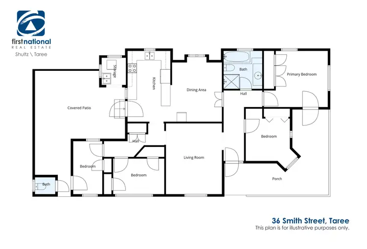 Floorplan of Homely house listing, 36 Smith Street, Taree NSW 2430