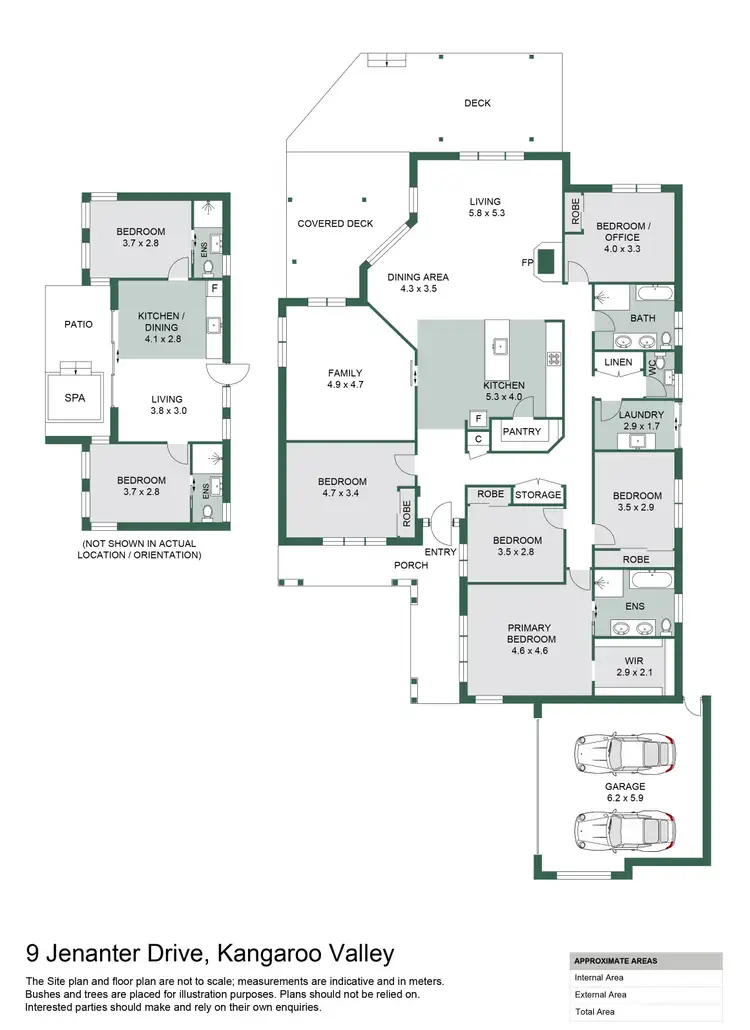 Floorplan of Homely house listing, 9 Jenanter Drive, Kangaroo Valley NSW 2577