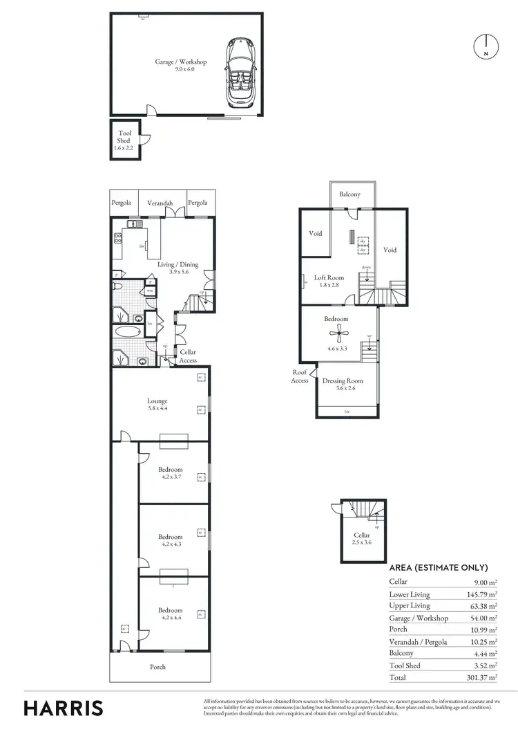 Floorplan of Homely house listing, 3 Edsall Street, Norwood SA 5067