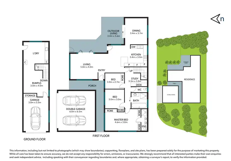 Floorplan of Homely house listing, 3 Elbrook Drive, Rankin Park NSW 2287