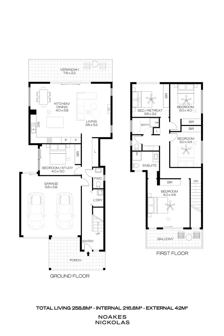 Floorplan of Homely house listing, 8 Hunt Street, Lightsview SA 5085
