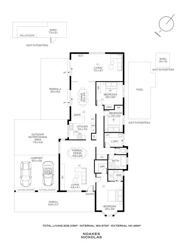 Floorplan of Homely house listing, 4 Harbury Court, Onkaparinga Hills SA 5163
