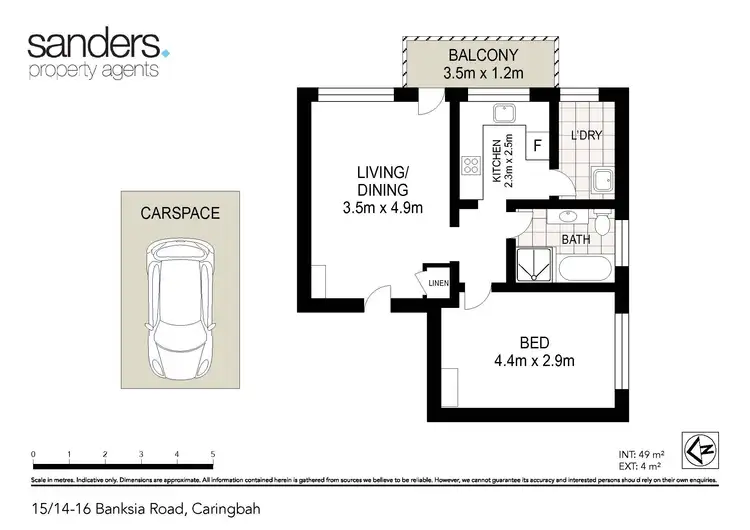 Floorplan of Homely unit listing, 15/14-16 Banksia Road, Caringbah NSW 2229