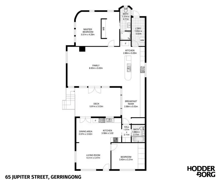 Floorplan of Homely house listing, 65 Jupiter Street, Gerringong NSW 2534
