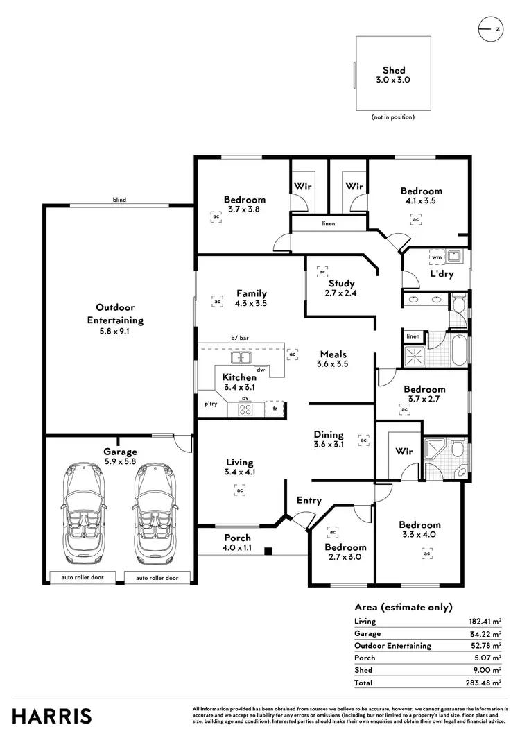 Floorplan of Homely house listing, 18 Sandison Road, Hallett Cove SA 5158