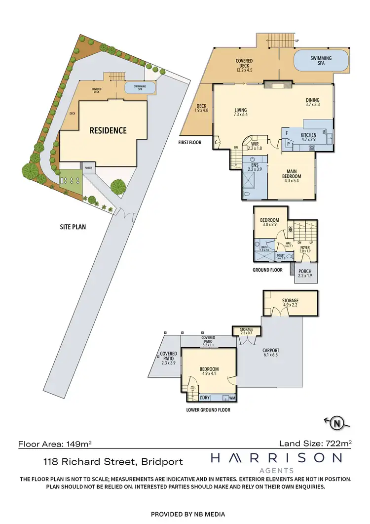 Floorplan of Homely house listing, 118 Richard Street, Bridport TAS 7262