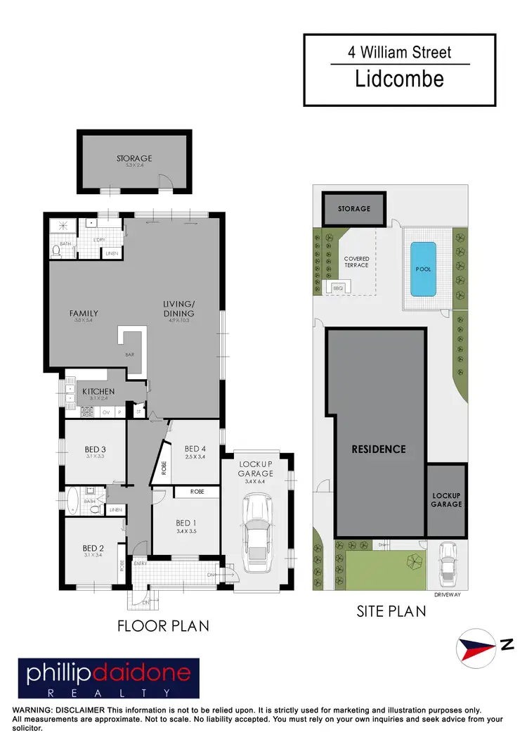 Floorplan of Homely house listing, 4 William Street, Lidcombe NSW 2141