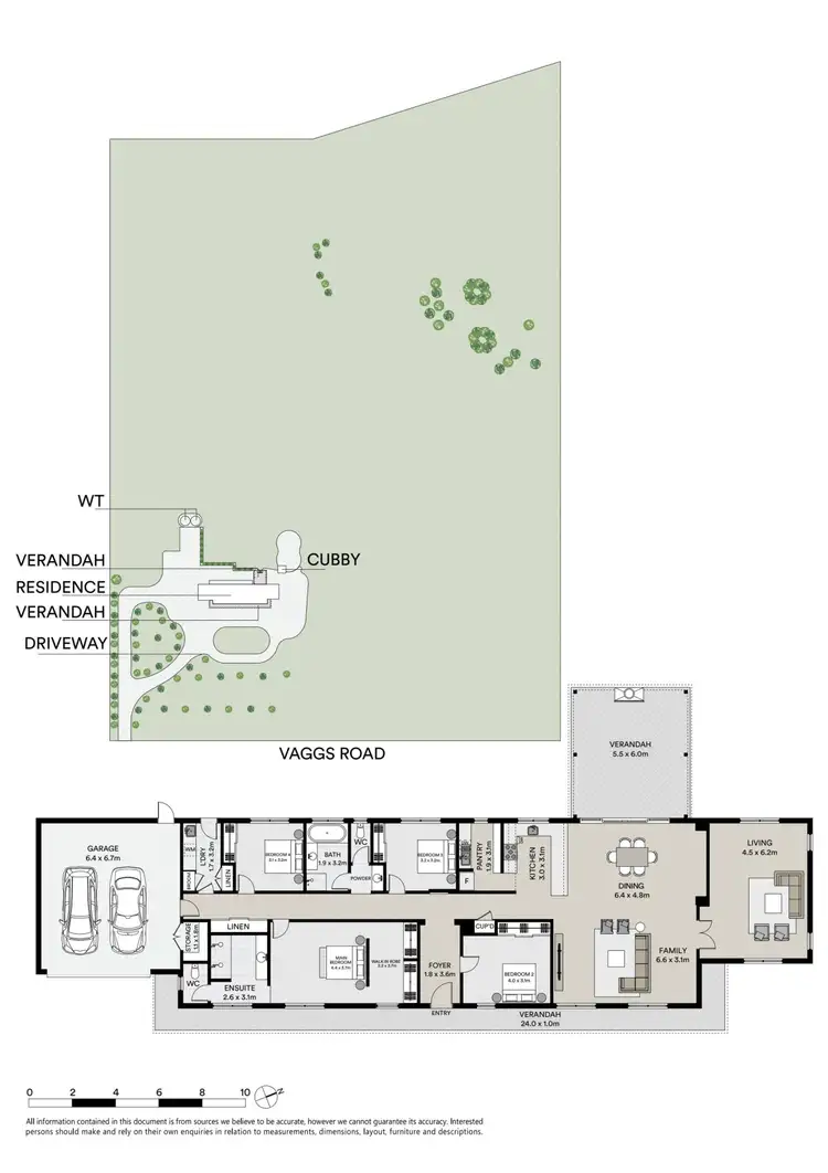 Floorplan of Homely house listing, 130 Vaggs Road, Ross Creek VIC 3351