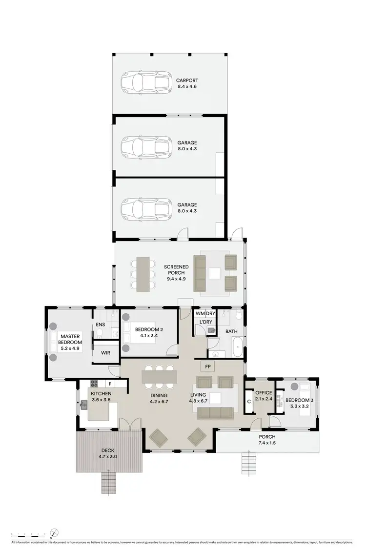 Floorplan of Homely house listing, 6 Muddy Creek Road, Legana TAS 7277