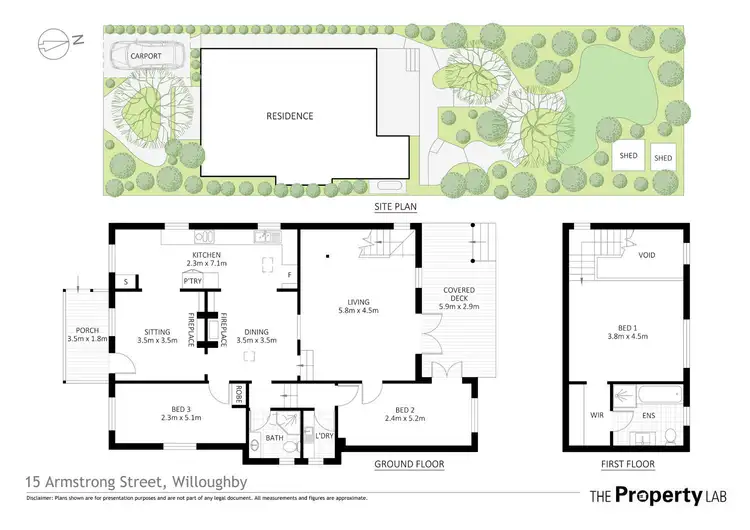 Floorplan of Homely house listing, 15 Armstrong Street, Willoughby NSW 2068
