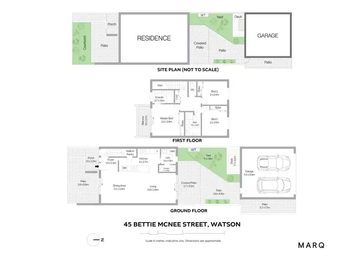 Floorplan of Homely house listing, 45 Bettie Mcnee Street, Watson ACT 2602