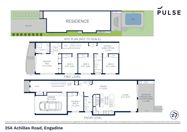 Floorplan of Homely house listing, 25a Achilles Road, Engadine NSW 2233