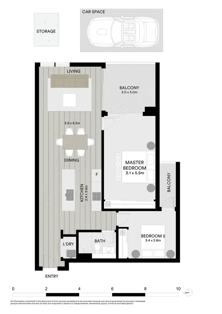 Floorplan of Homely apartment listing, 2011/26 Cambridge Street, Epping NSW 2121