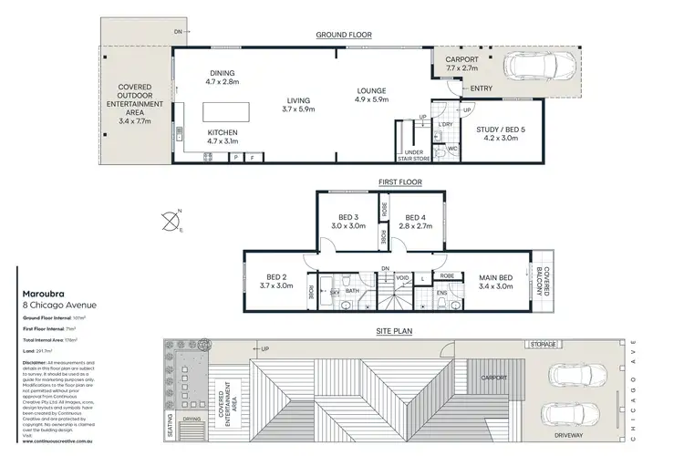 Floorplan of Homely house listing, 8 Chicago Avenue, Maroubra NSW 2035