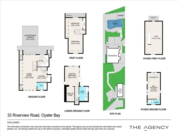Floorplan of Homely house listing, 33 Riverview Road, Oyster Bay NSW 2225