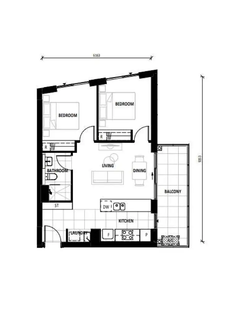 Floorplan of Homely apartment listing, 1311/90 Swain Street, Gungahlin ACT 2912