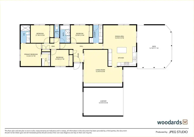 Floorplan of Homely house listing, 21 Fisher Court, Sunbury VIC 3429