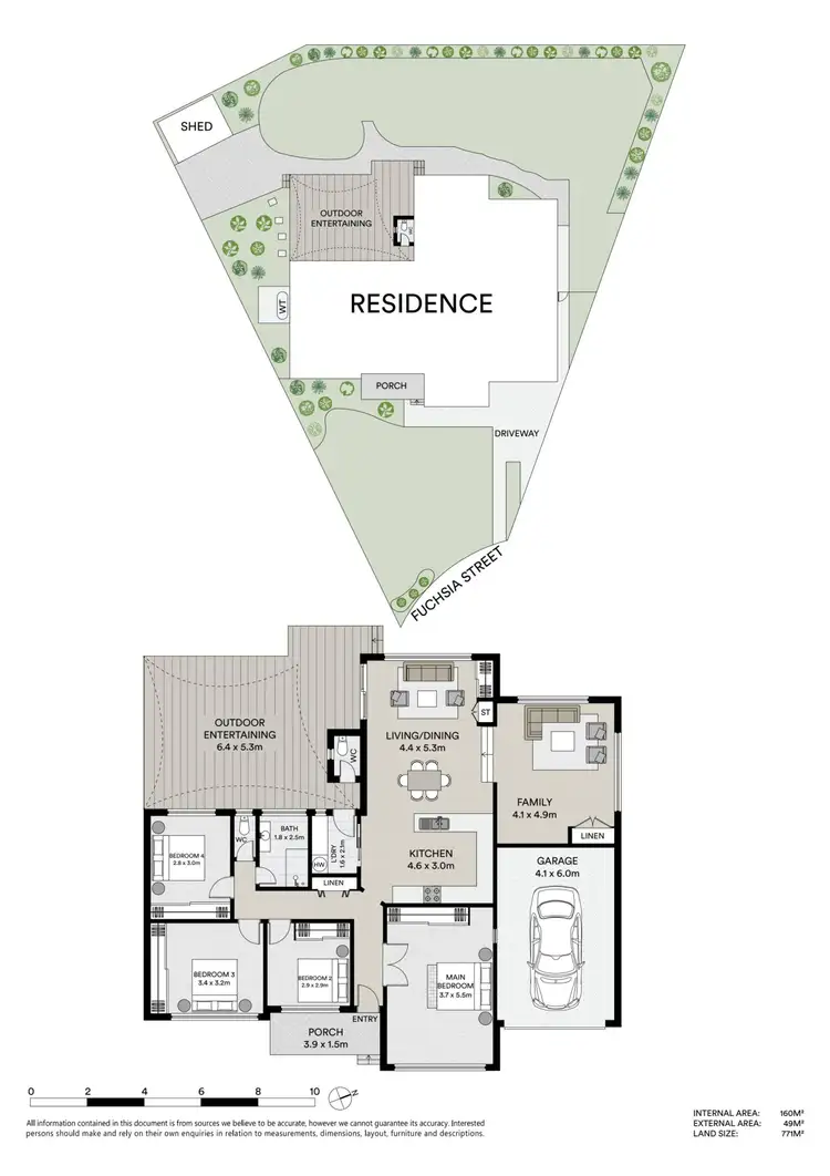 Floorplan of Homely house listing, 28 Fuchsia Street, Wyoming NSW 2250