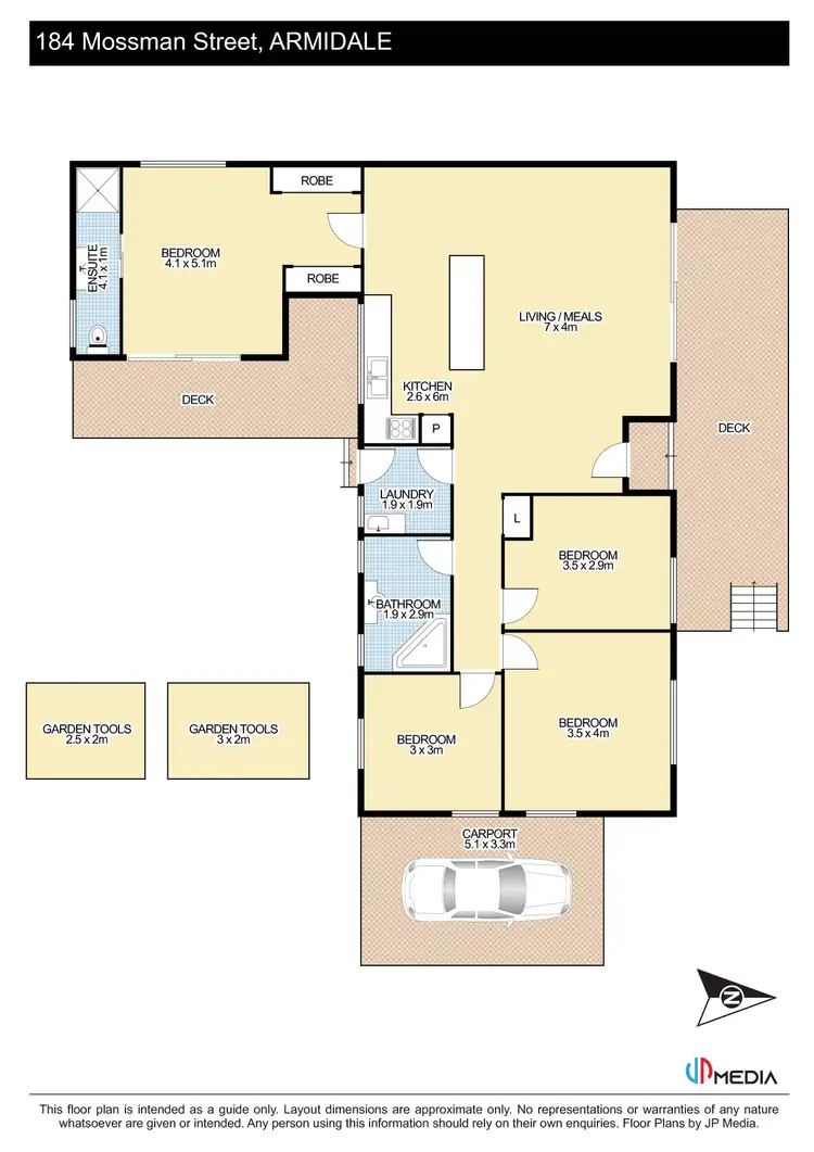 Floorplan of Homely house listing, 184 Mossman Street, Armidale NSW 2350