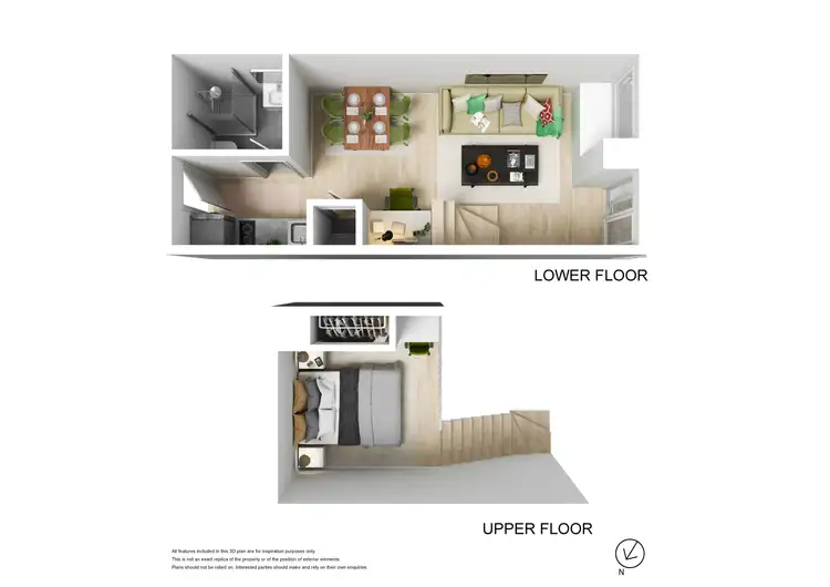 Floorplan of Homely apartment listing, G18/441 Lonsdale Street, Melbourne VIC 3000