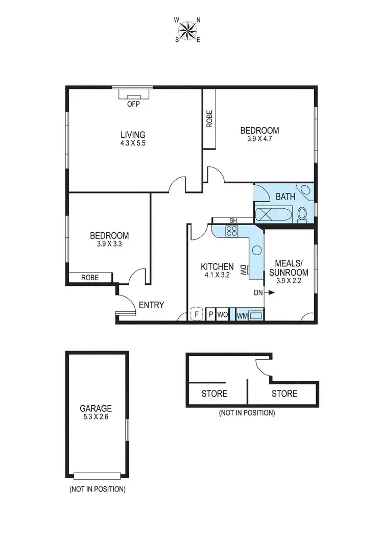 Floorplan of Homely apartment listing, 12/14 Robe Street, St Kilda VIC 3182