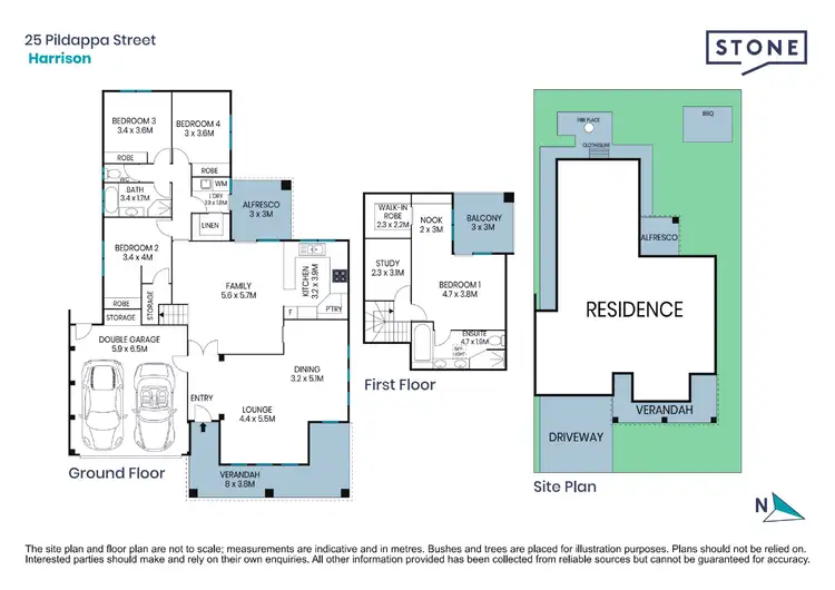 Floorplan of Homely house listing, 25 Pildappa Street, Harrison ACT 2914