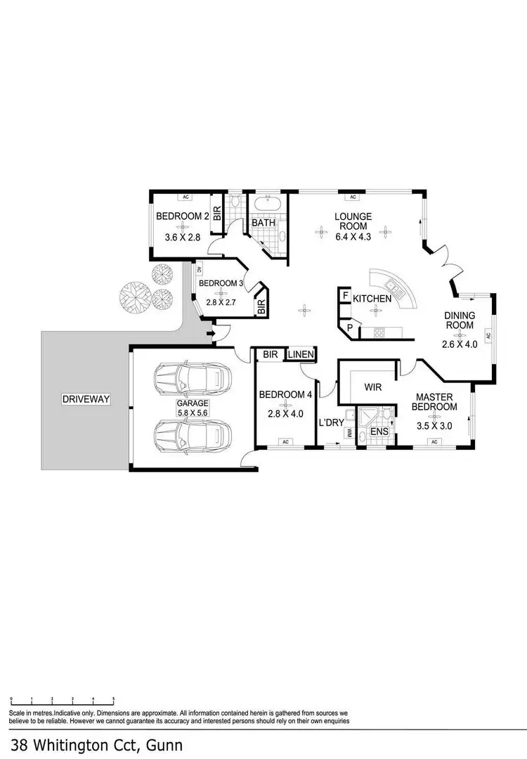 Floorplan of Homely house listing, 38 Whitington Circuit, Gunn NT 832