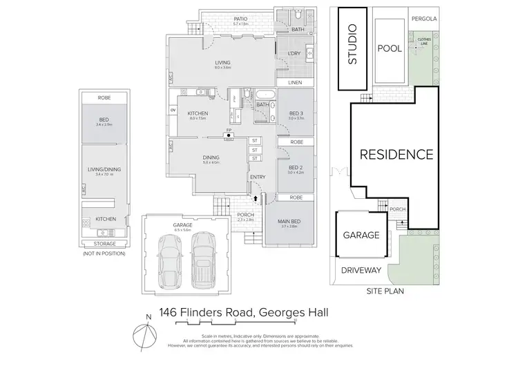 Floorplan of Homely house listing, 146 Flinders Road, Georges Hall NSW 2198