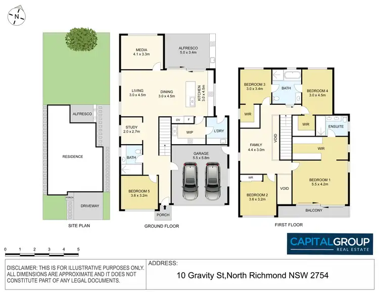 Floorplan of Homely house listing, 10 Gravity St, North Richmond NSW 2754