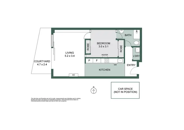 Floorplan of Homely apartment listing, 115/27-31 Herbert Street, St Kilda VIC 3182