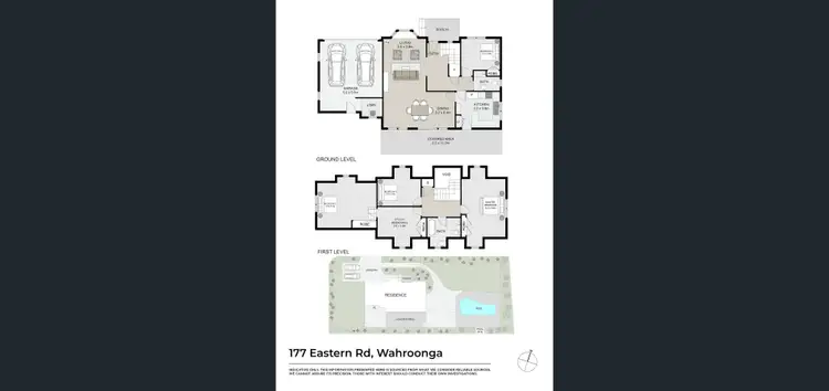 Floorplan of Homely house listing, 177 Eastern Road, Wahroonga NSW 2076