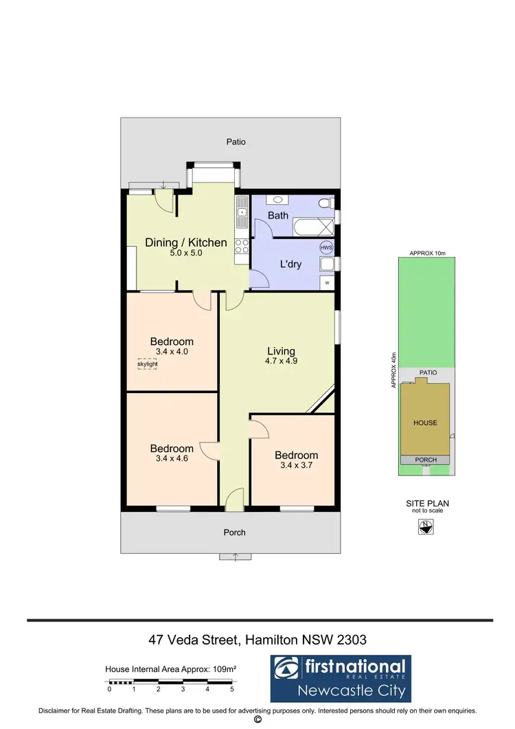Floorplan of Homely house listing, 47 Veda Street, Hamilton NSW 2303