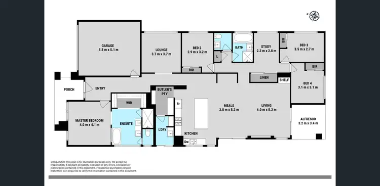 Floorplan of Homely house listing, 17 Clements Street, Officer South VIC 3809