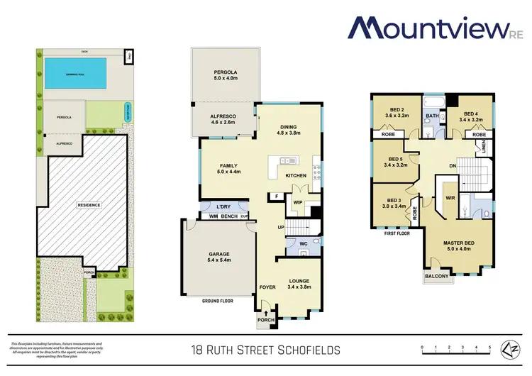 Floorplan of Homely house listing, 18 Ruth Street, Schofields NSW 2762