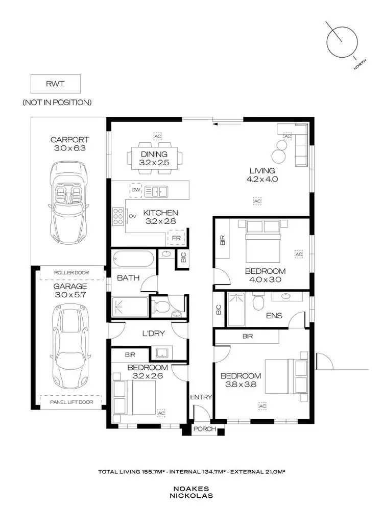 Floorplan of Homely house listing, 1 Brian Street, Salisbury SA 5108