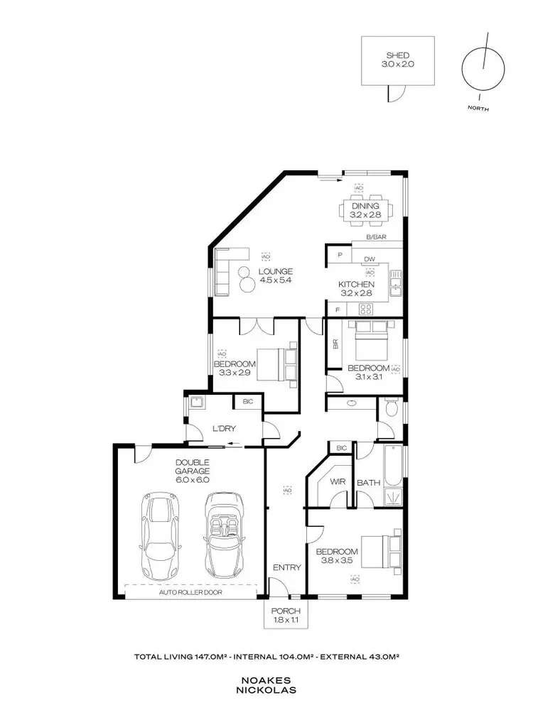 Floorplan of Homely house listing, 108 Gorge Road, Newton SA 5074