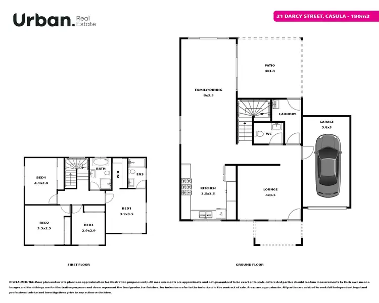 Floorplan of Homely house listing, 21 Darcy Street, Casula NSW 2170