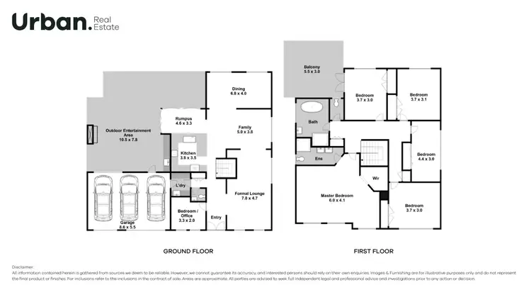 Floorplan of Homely house listing, 103 Heritage Way, Glen Alpine NSW 2560