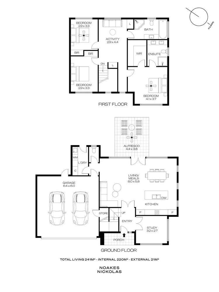 Floorplan of Homely house listing, 8B Eric Street, Plympton SA 5038