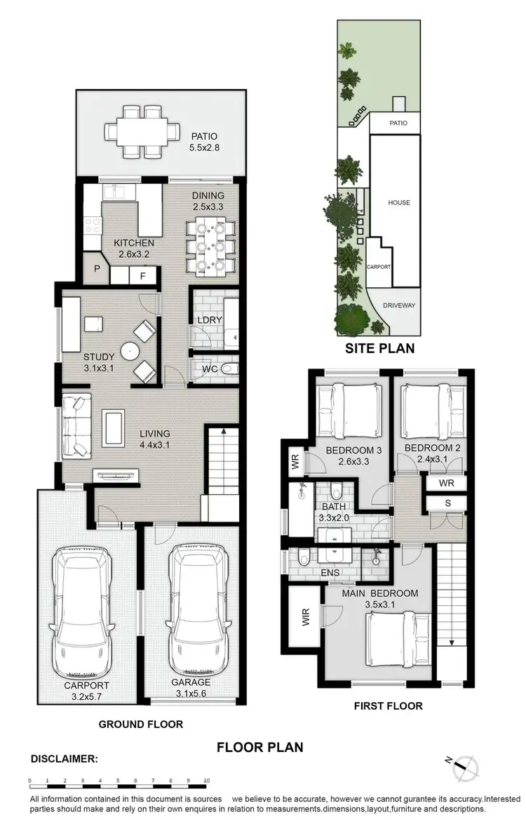 Floorplan of Homely semi-detached listing, 23 Dawson Street, Epping NSW 2121